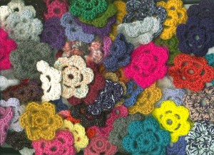 Häkelblumen - crocheted flowers